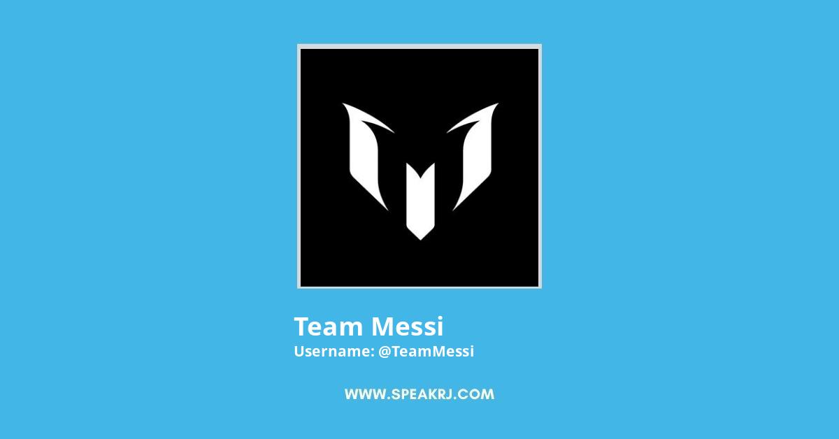 Team Messi Twitter Stats
