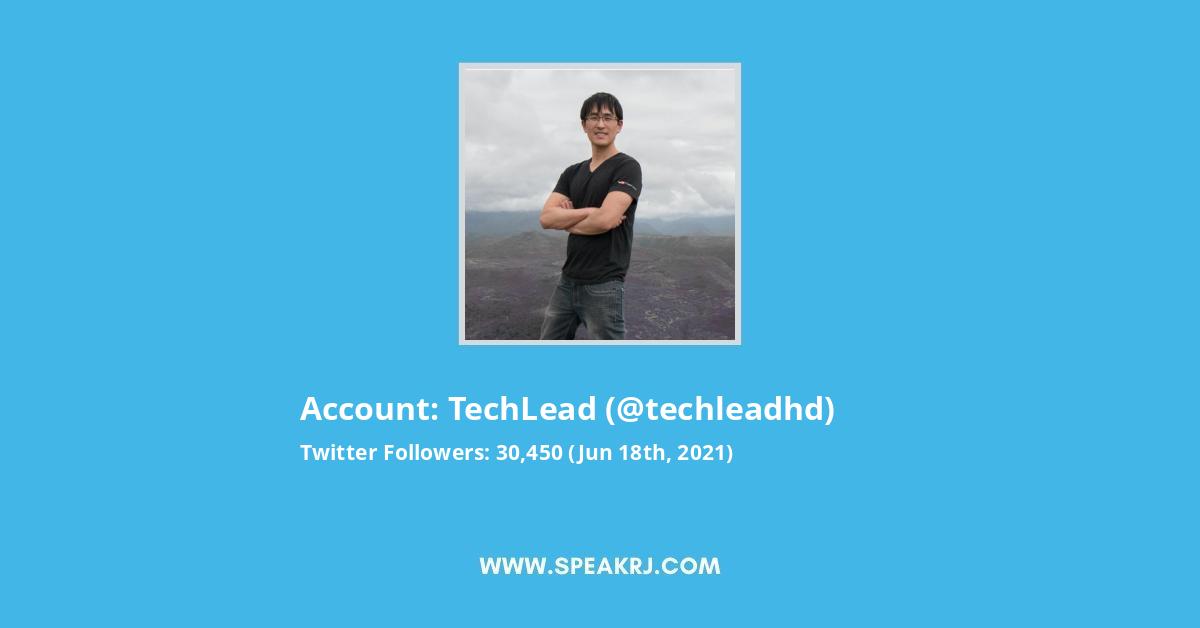 TechLead Twitter Stats