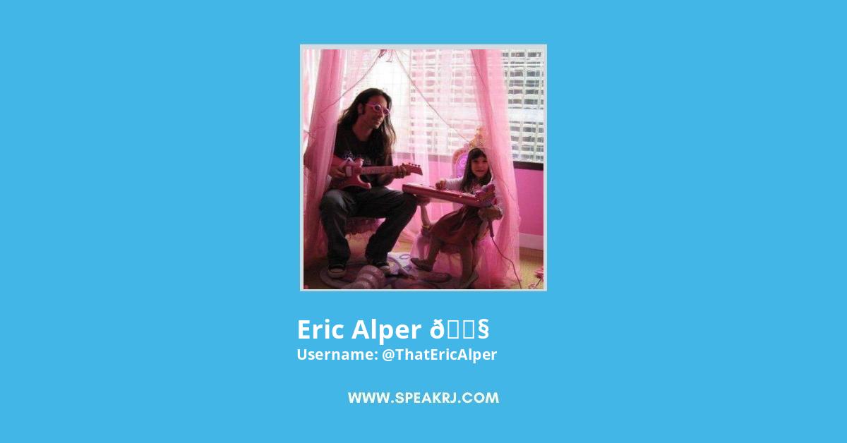 Eric Alper ๐ง Twitter Stats