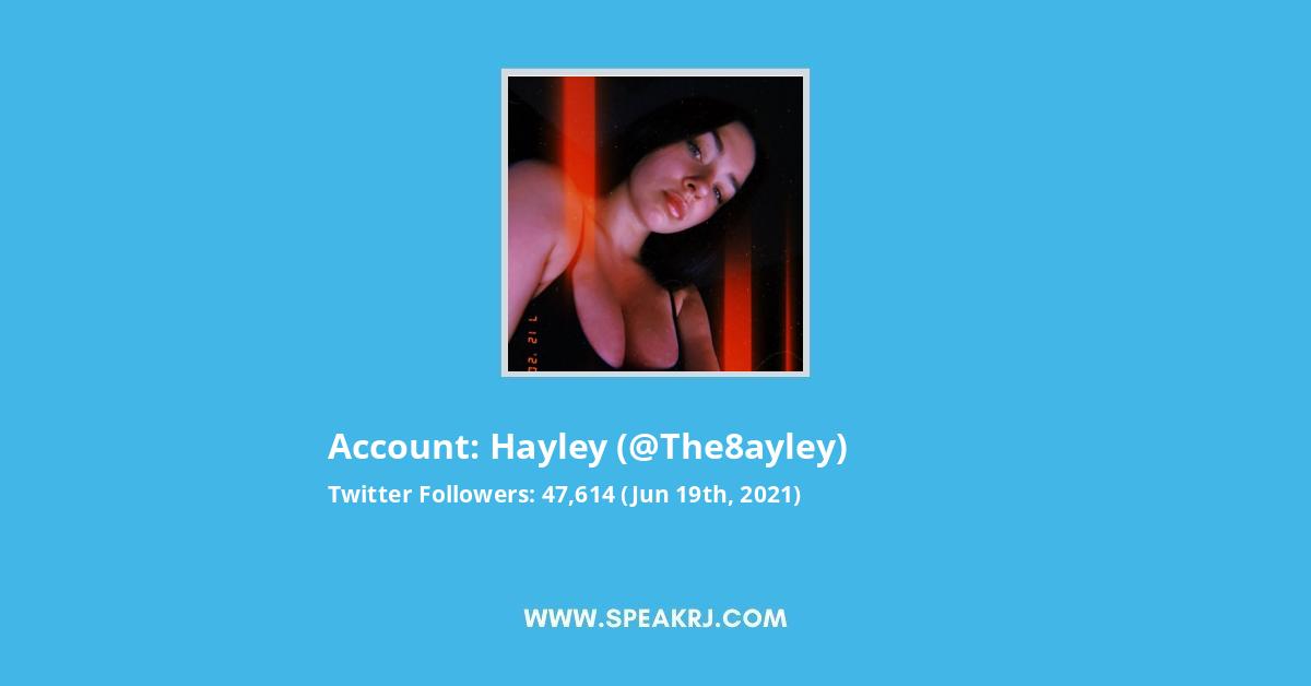 Hayley Twitter Stats