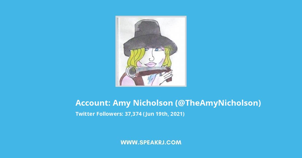 Amy Nicholson Twitter Stats