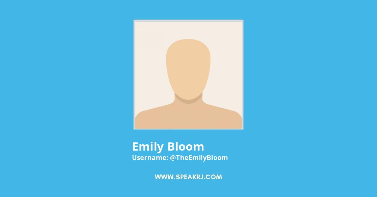 Emily bloom twitter