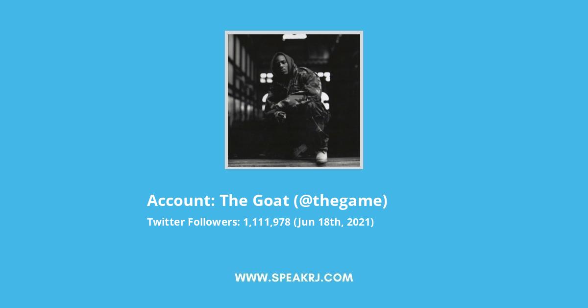 The Goat Twitter Stats