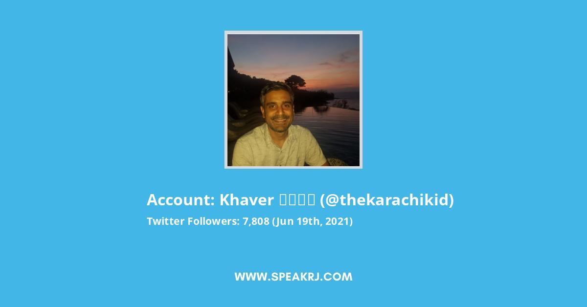 Khaver خاور Twitter Stats