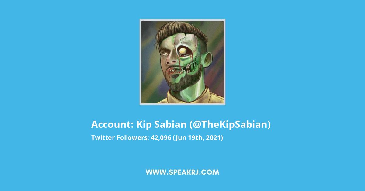 Kip Sabian Twitter Stats