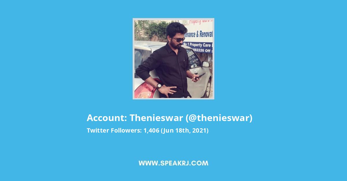 Thenieswar Twitter Stats