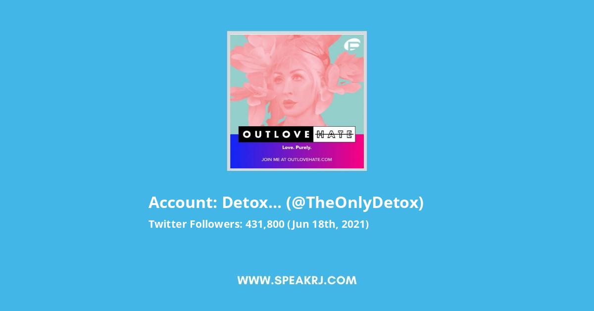 Detox... Twitter Stats
