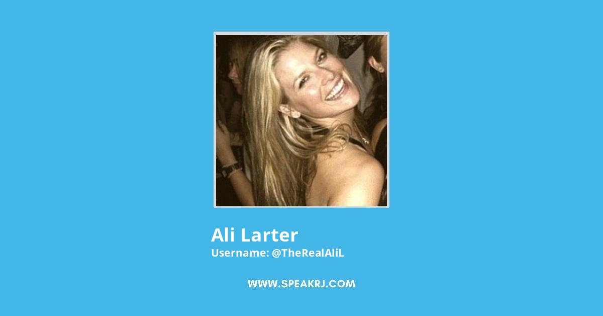 Ali Larter Twitter Stats