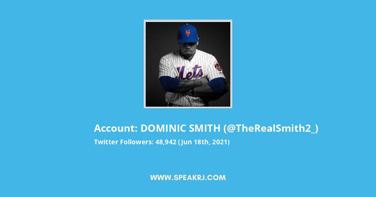 DOMINIC SMITH Twitter Stats