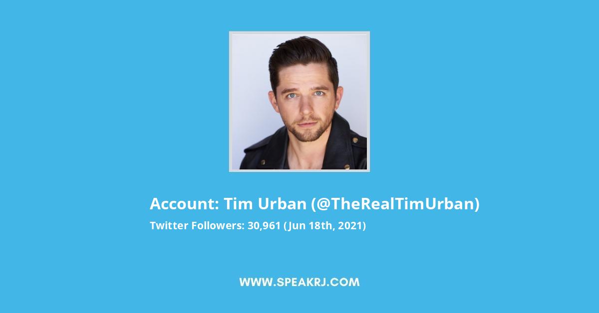 Tim Urban Twitter Stats