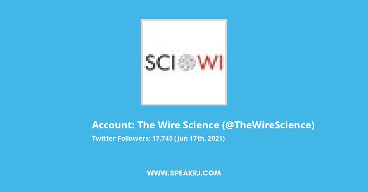 The Wire Science Twitter Stats