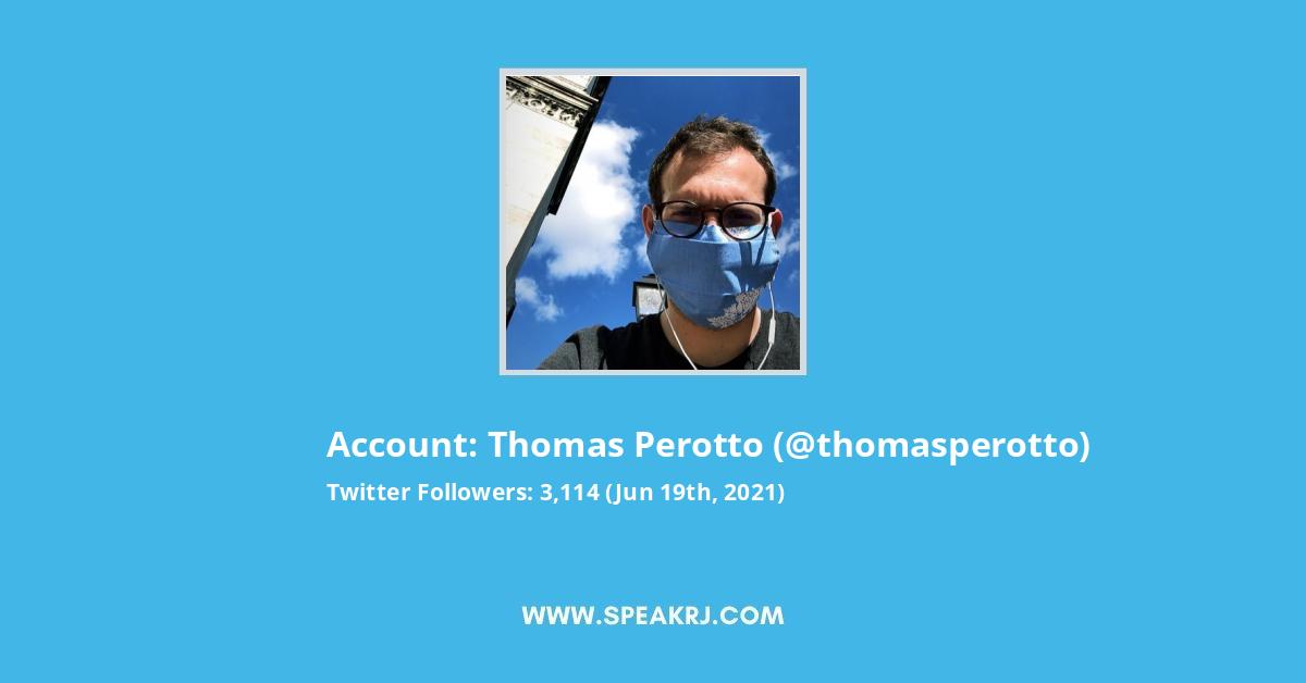 Thomas Perotto Twitter Stats