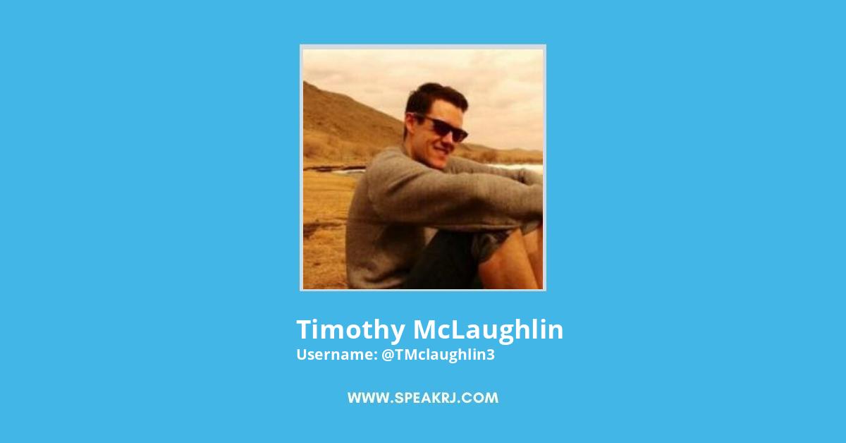 Timothy McLaughlin Twitter Stats