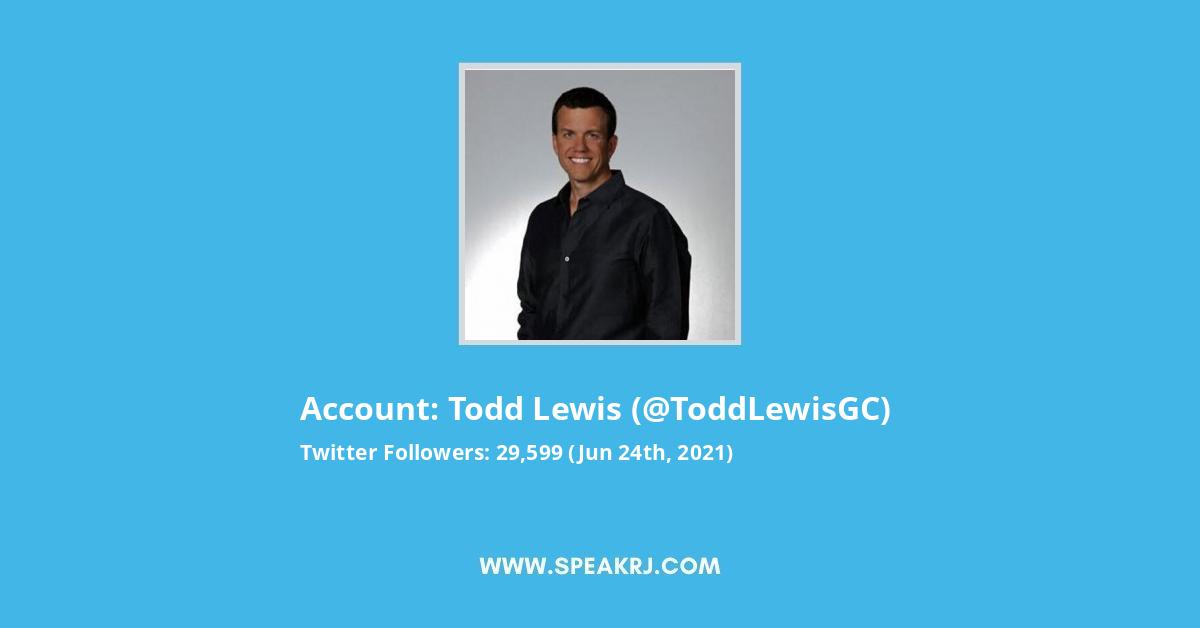 Todd Lewis Twitter Stats
