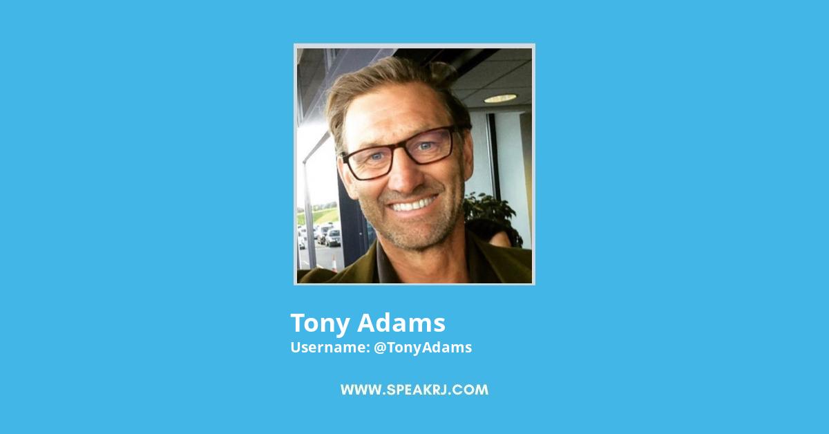 Tony Adams Twitter Stats