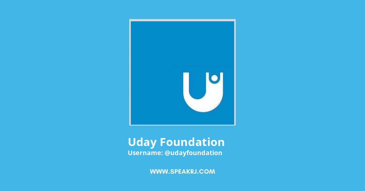 Uday Foundation Twitter Stats