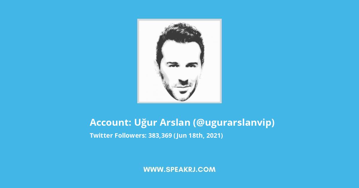 Uğur Arslan Twitter Stats