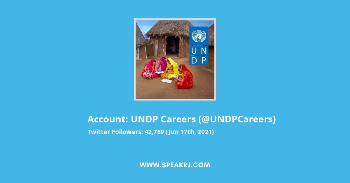 UNDP Careers Twitter Stats