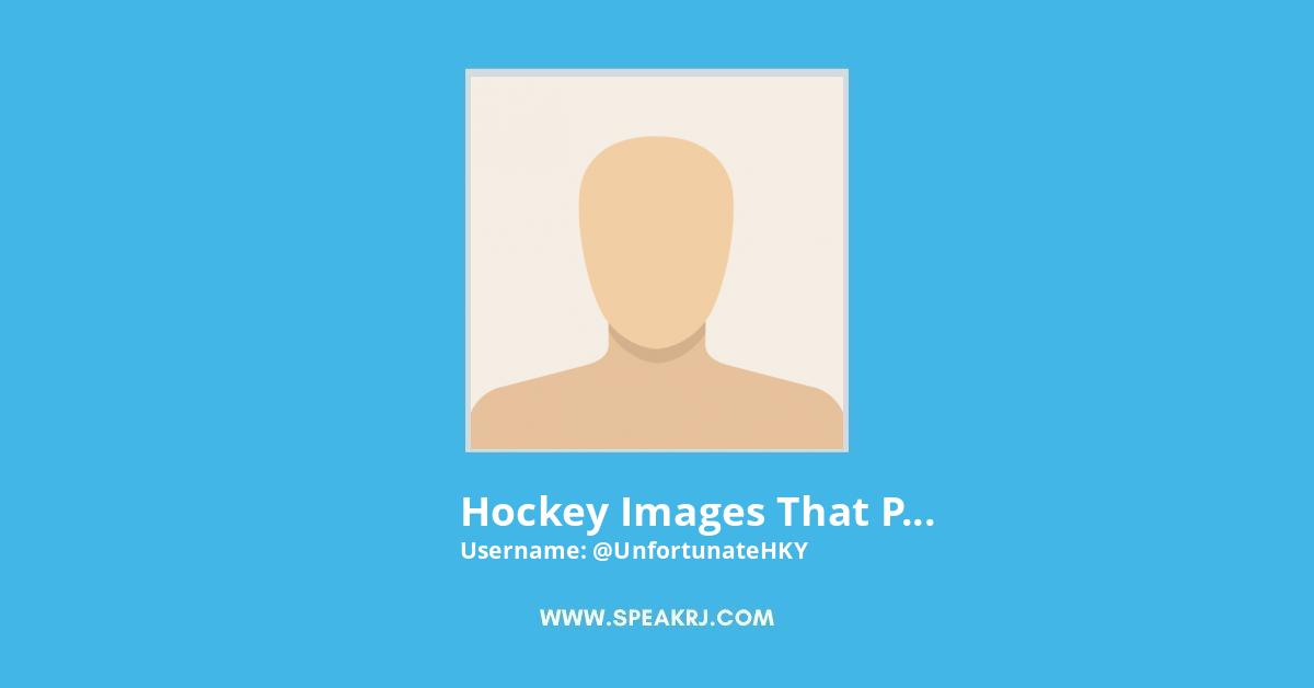hockey images that precede unfortunate events Twitter Stats