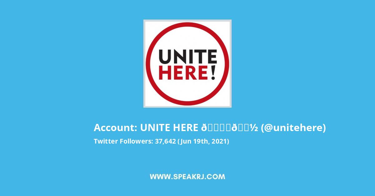 UNITE HERE Twitter Stats