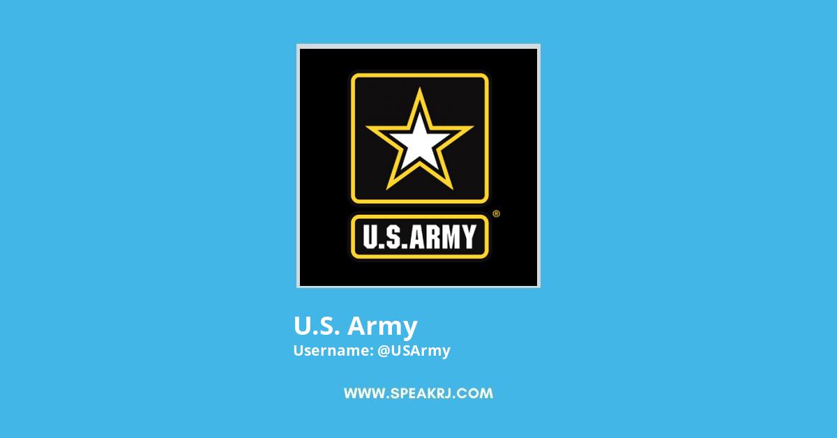 U.S. Army Twitter Stats