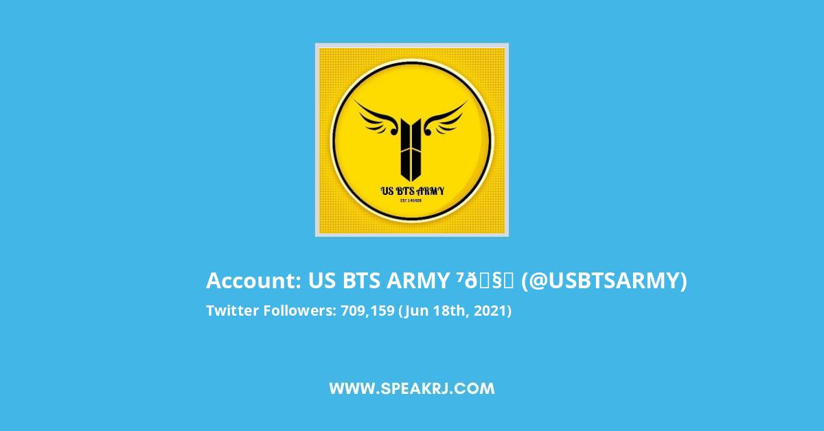 US BTS ARMY âˇđ§ Twitter Stats