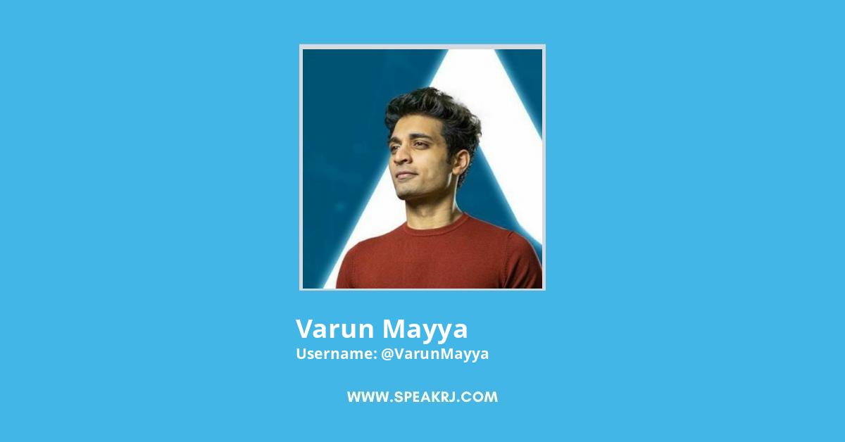 Varun Mayya Twitter Stats