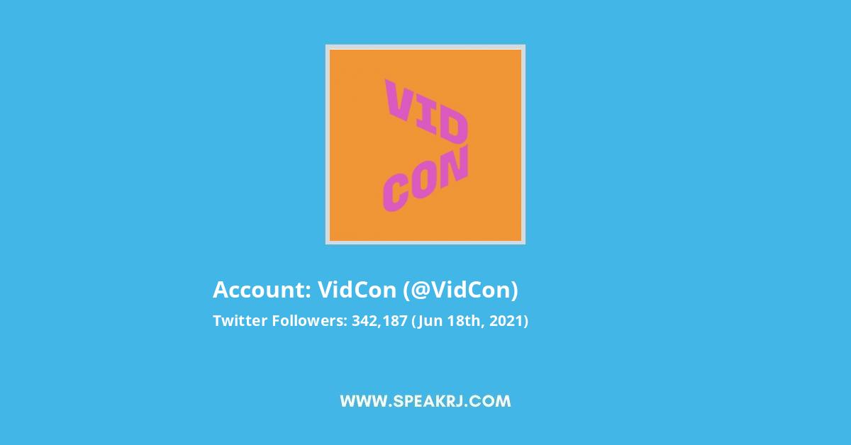 VidCon Twitter Stats