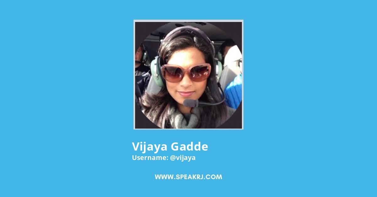 Vijaya Gadde Twitter Stats