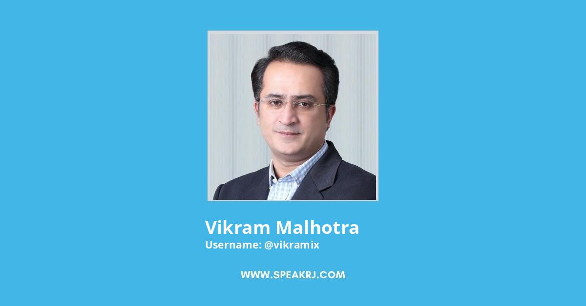 Vikram Malhotra Twitter Stats
