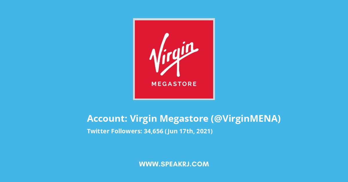 Virgin Megastore Twitter Stats