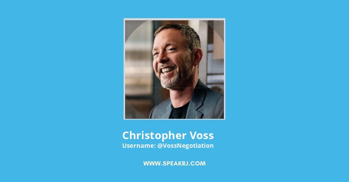 Christopher Voss Twitter Stats