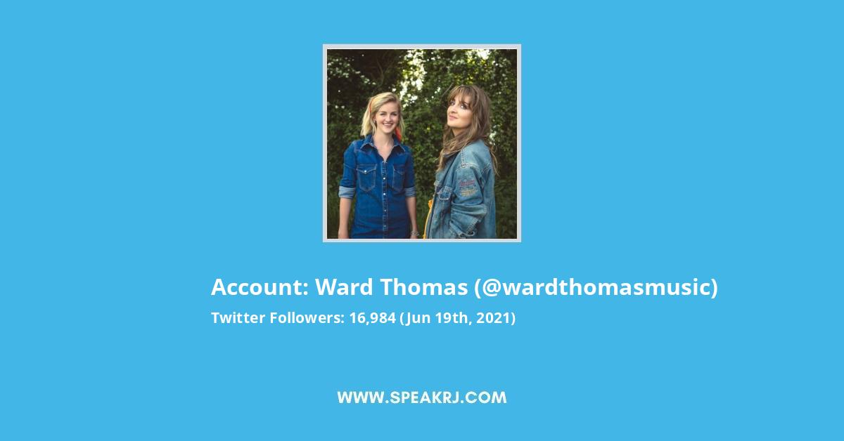 Ward Thomas Twitter Stats