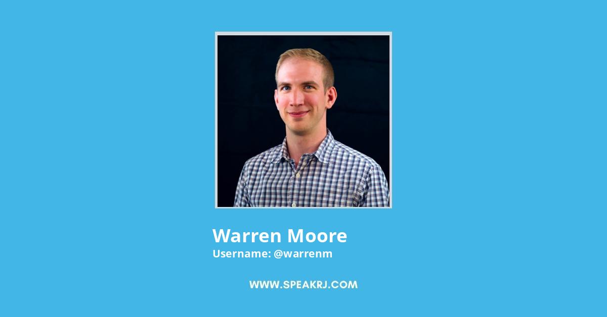Warren Moore Twitter Stats