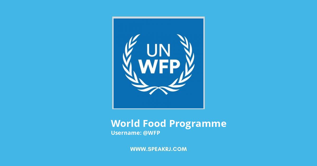 World Food Programme Twitter Stats