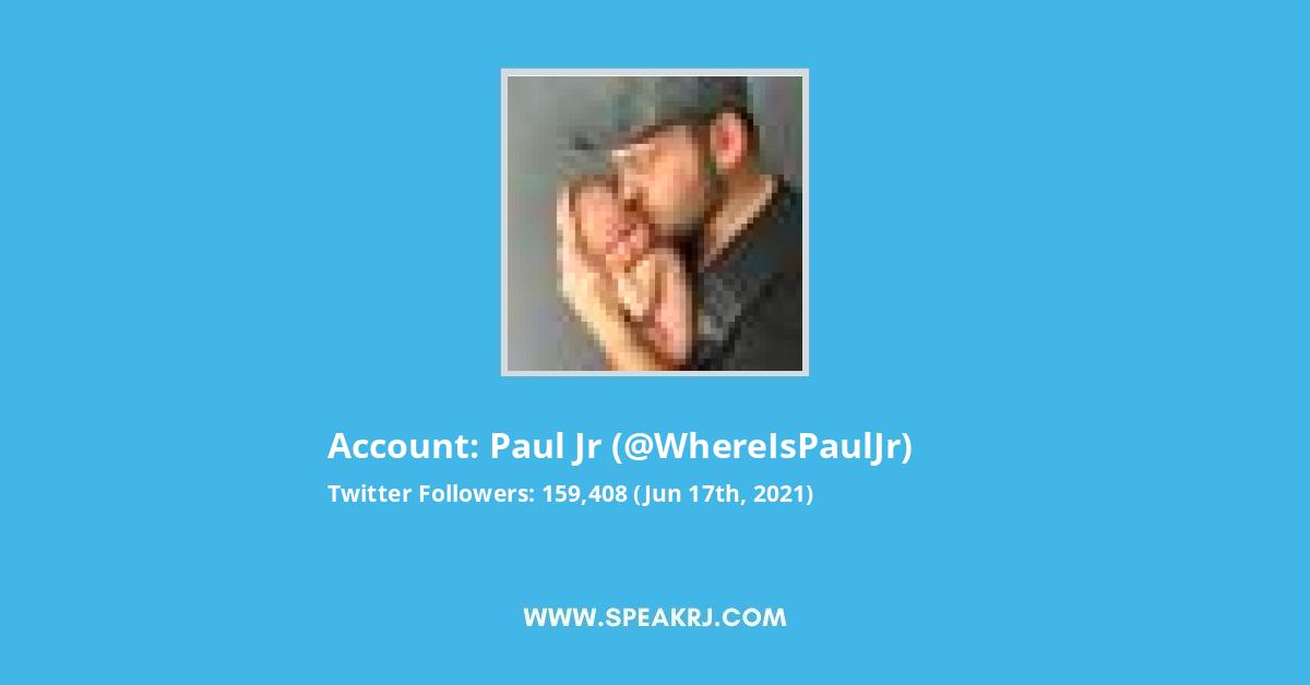 Paul Jr Twitter Stats