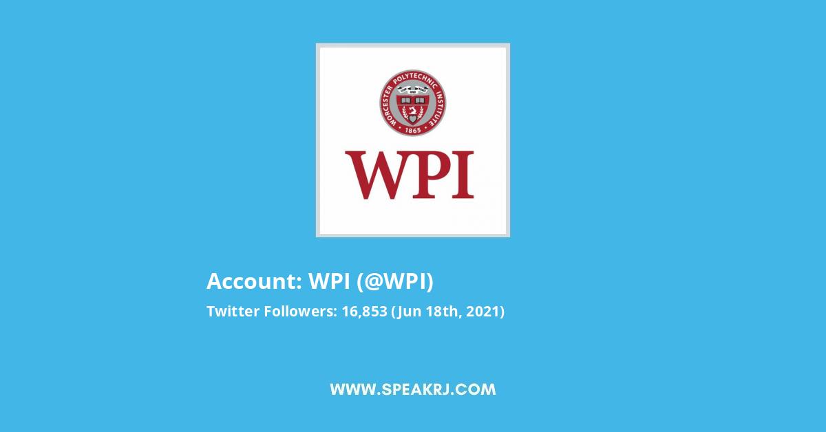 WPI Twitter Stats