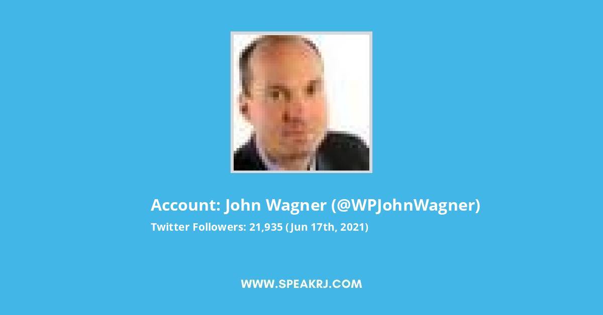 John Wagner Twitter Stats