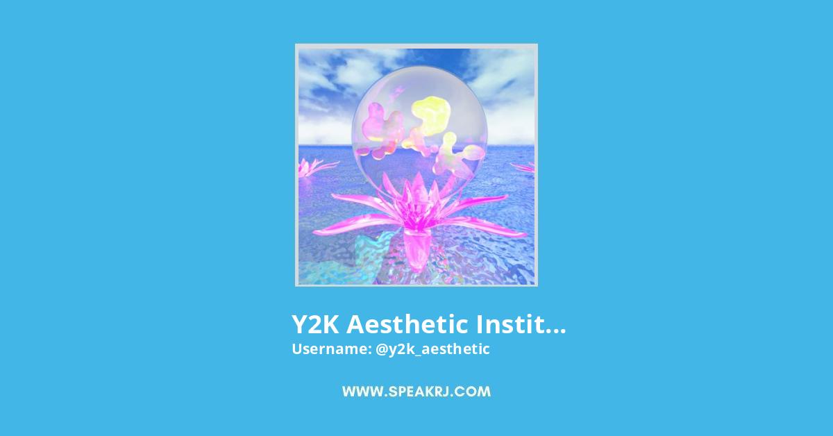 Y2K Aesthetic Institute 💽 BLM Twitter Followers Statistics / Analytics -  SPEAKRJ Stats