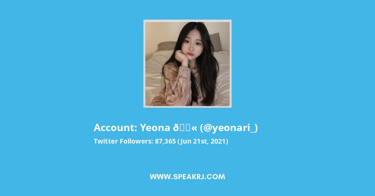 yeona 💫 Twitter Stats