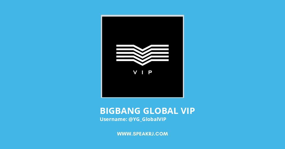 BIGBANG GLOBAL VIP Twitter Stats
