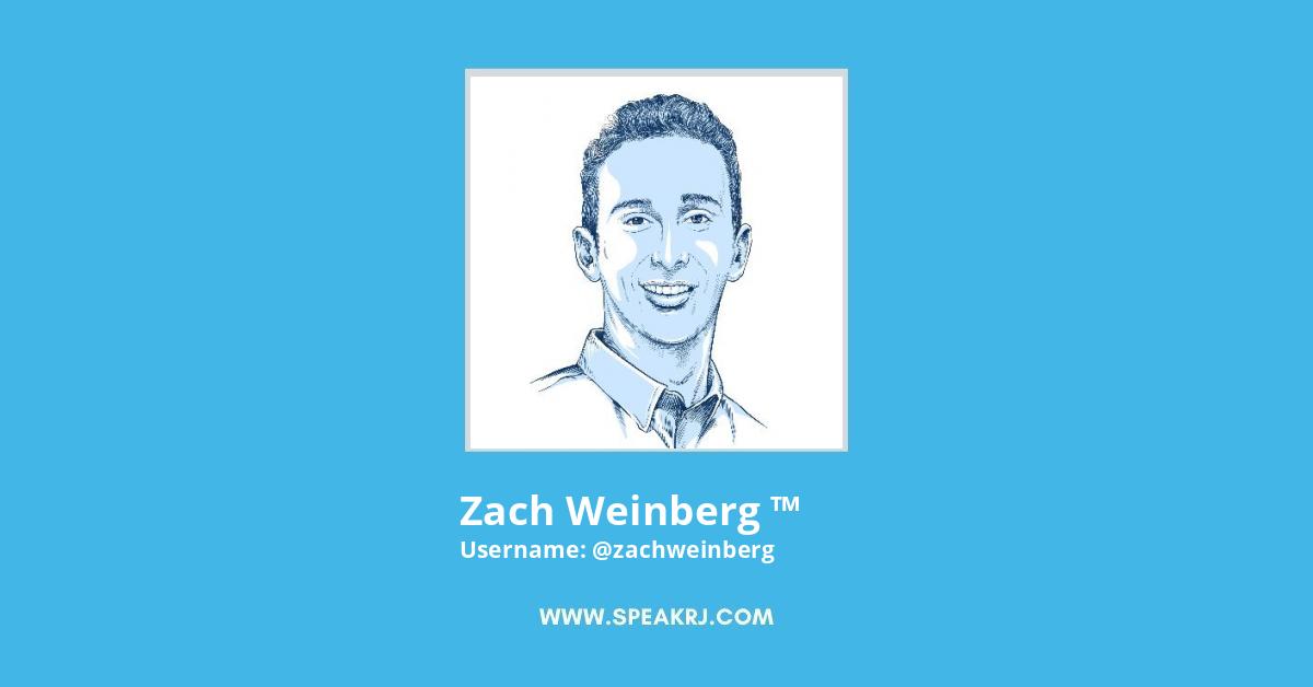 Zach Weinberg Twitter Stats