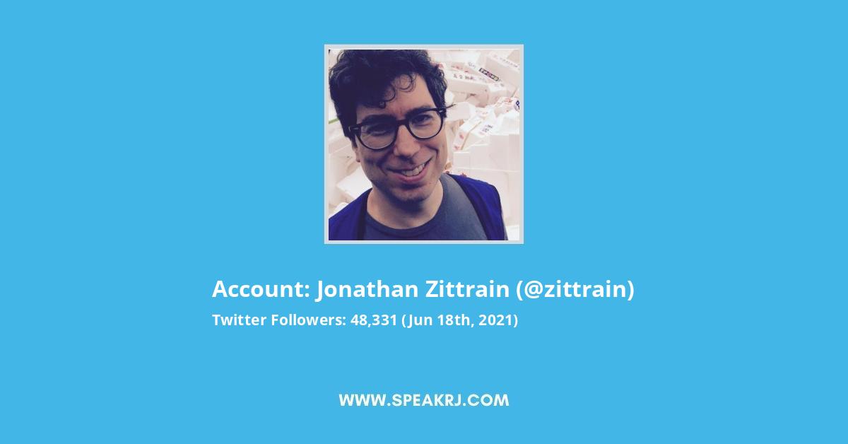 Jonathan Zittrain Twitter Stats