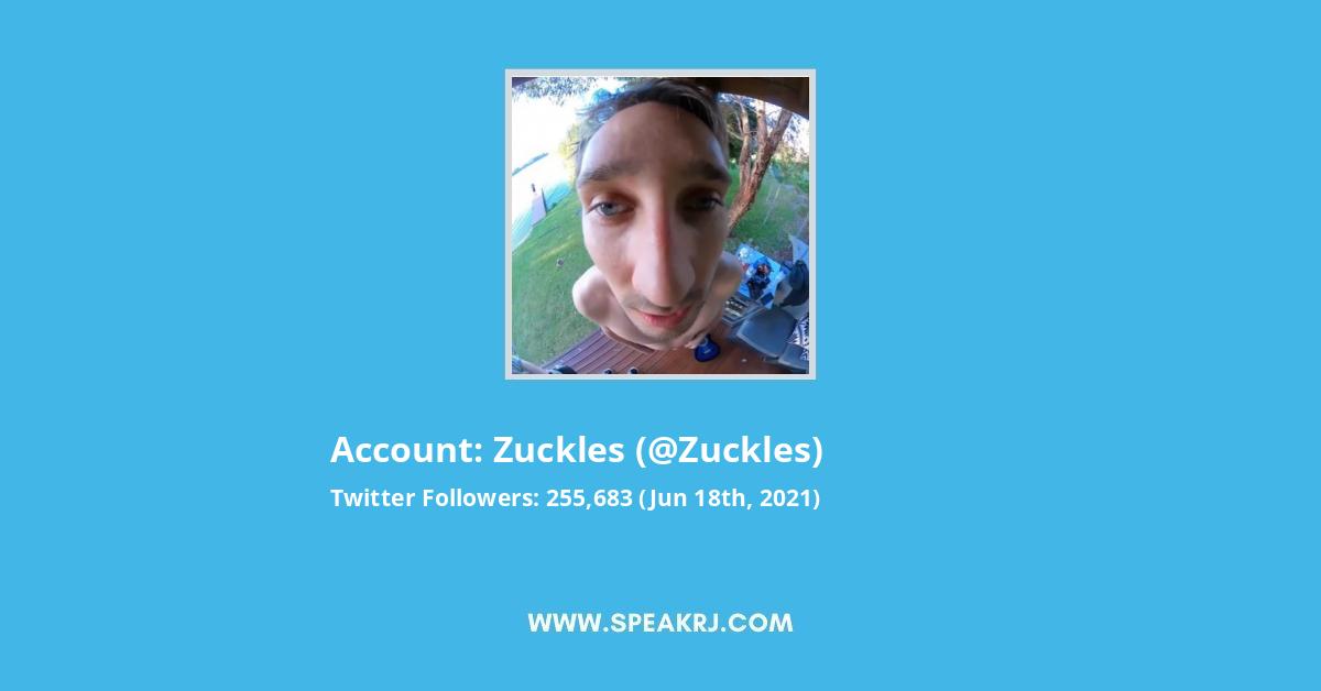 Zuckles Twitter Stats