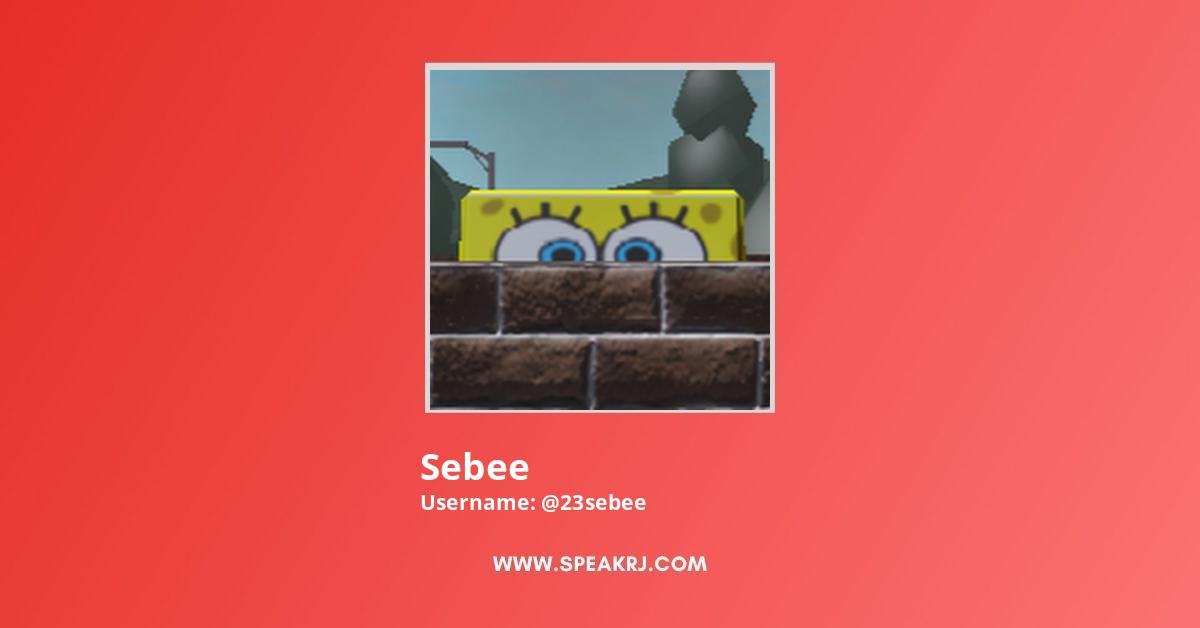 Sebee Rekt Sebee YouTube Channel Statistics / Analytics - SPEAKRJ Stats