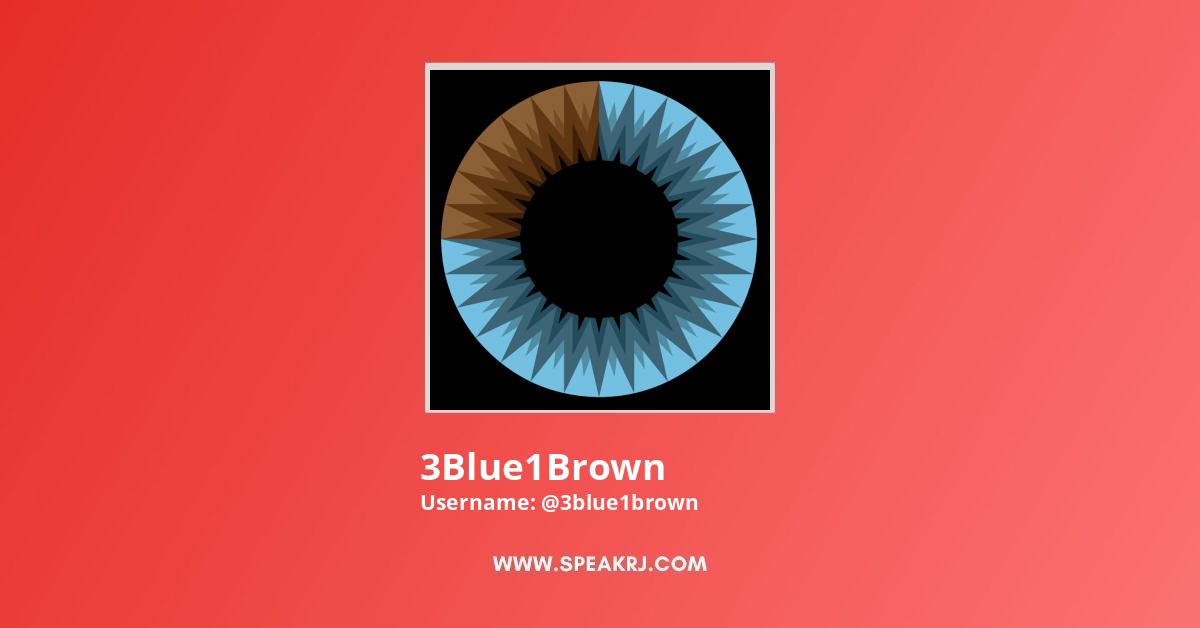 3Blue1Brown YouTube Channel Statistics / Analytics - SPEAKRJ Stats