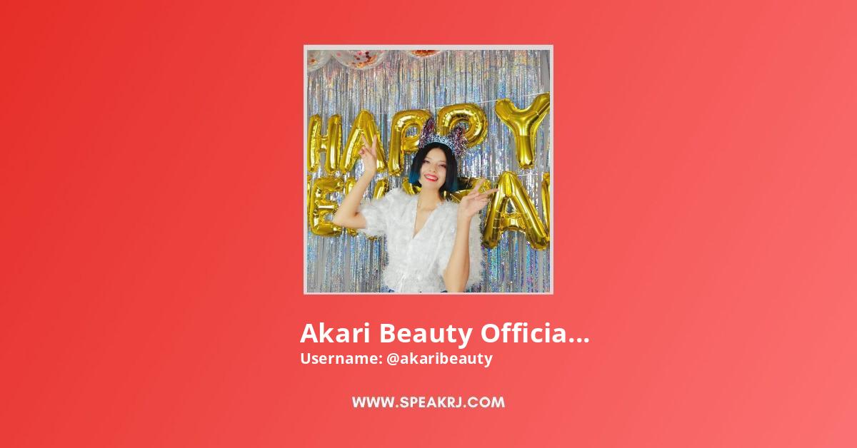 Akari Beauty Official YouTube Channel Stats