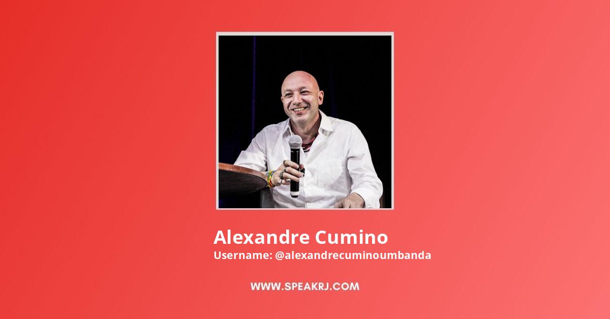 Alexandre Cumino YouTube Channel Statistics / Analytics - SPEAKRJ Stats