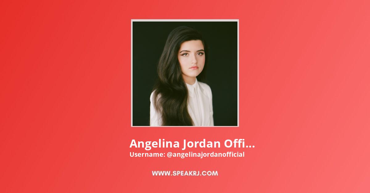 afstemning Masaccio Initiativ Angelina Jordan Official YouTube Channel Subscribers Statistics - SPEAKRJ  Stats