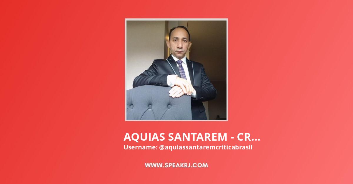 AQUIAS SANTARÉM - CRITICA BRASIL YouTube Channel Stats